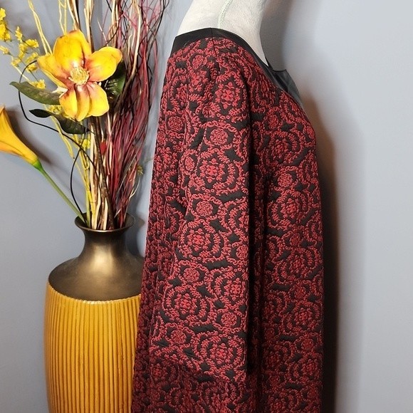 Catherines Red and Black Dress Size 1X NWT - Picture 12 of 15